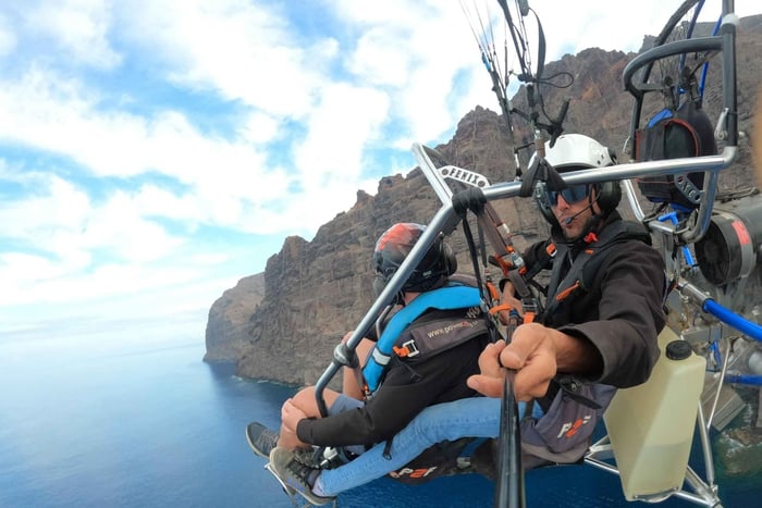Tour: Experience an epic Paratrike ride and discover Tenerife! (60min)