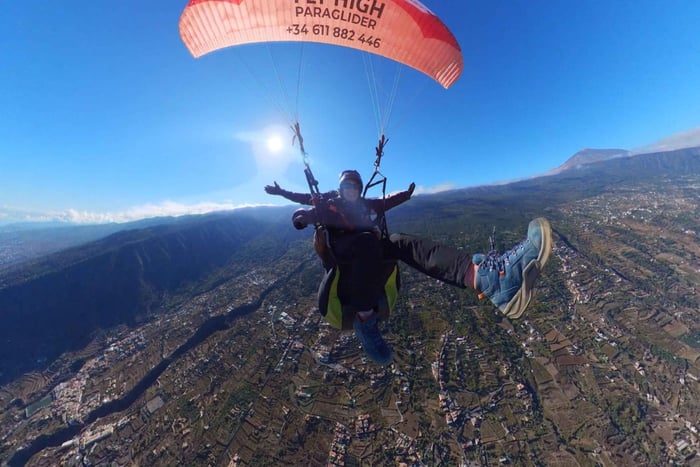 Vuelo Parapente Tenerife Teide (2200 metros)