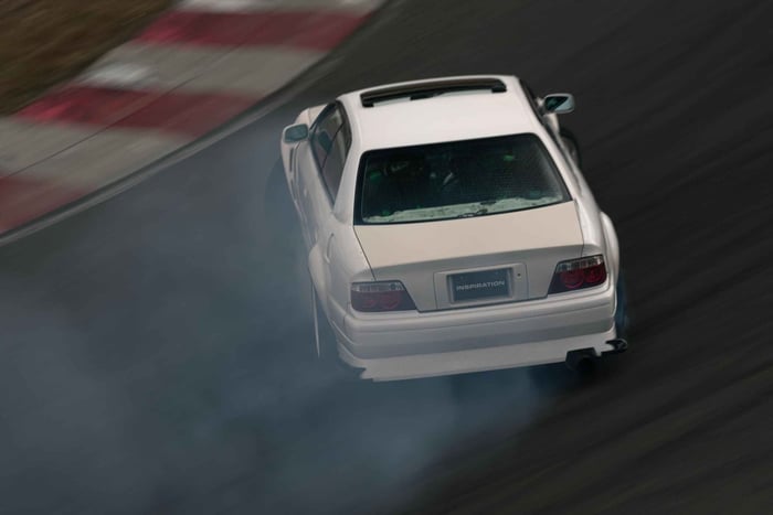 Circuit Ride in a Toyota 2JZ Chaser Drift Taxi