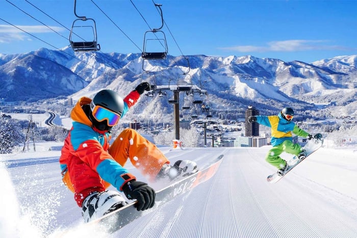 From Tokyo Skiing Day Tour: Niigata Iwappara Ski Resort