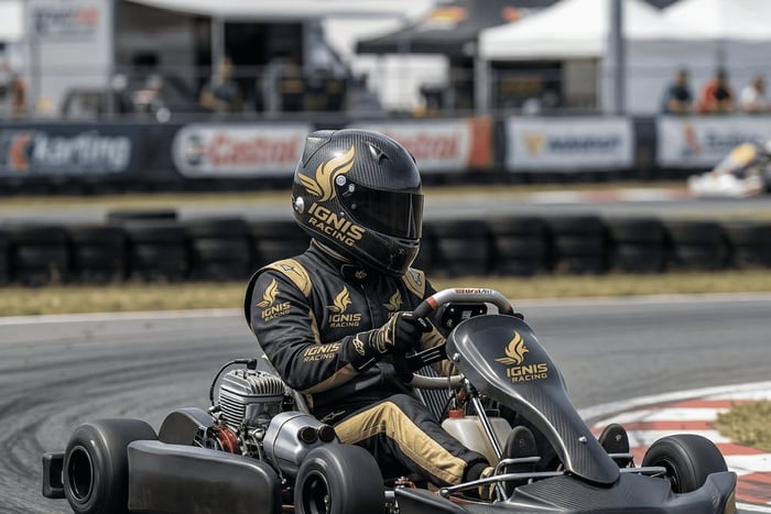 High-Speed Kart Racing near Reach 120km/h (Ages 6+)