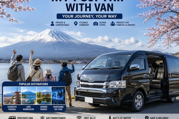 Mount Fuji Scenic Escape with Private Car & Flexible Stops