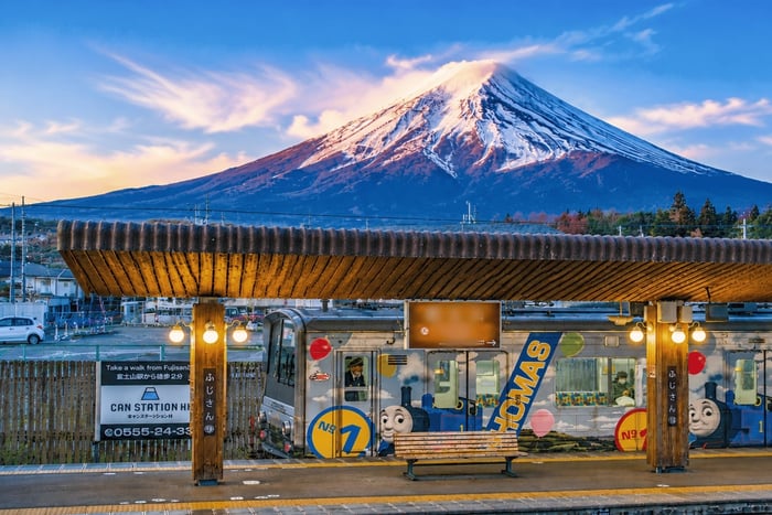 Tokio: Fuji, Kawaguchiko-järvi, köysirata ja ilmainen Fujikyu-juna