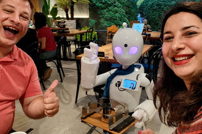 東京：ロボットカフェ体験、和食、ガイドツアー