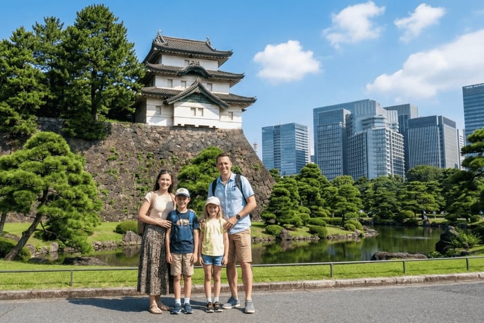 Tokyo: Imperial Palace Ruins & Samurai History Tour