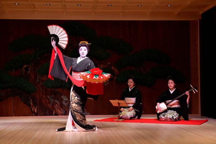Tokyo : spectacle d'arts de la scène japonais traditionnels et dîner