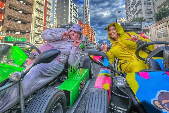 Asakusa og Skytree, Akhihabara Go-Kart-tur