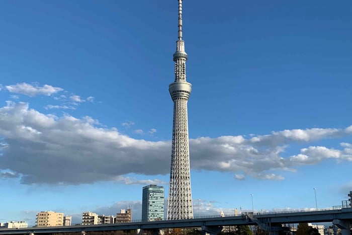 Asakusa guidet tur med entrébilletter til Tokyo Skytree