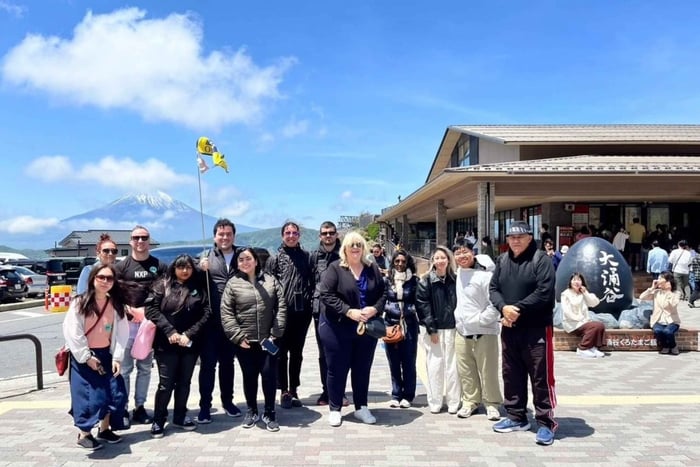 Hakone Fuji dagstur med cruise, taubane og vulkan