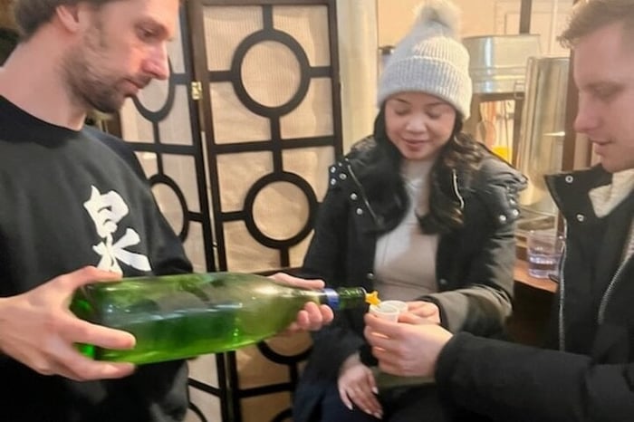 Guided Tasting Activity at Sake Brewery