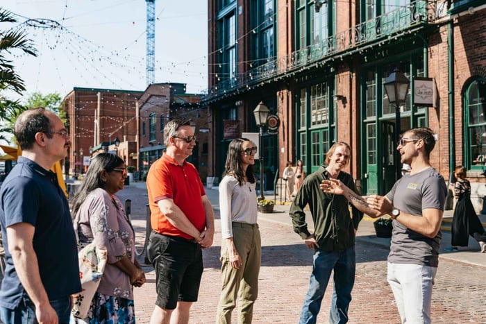 Toronto: Distillery District historische wandeltour