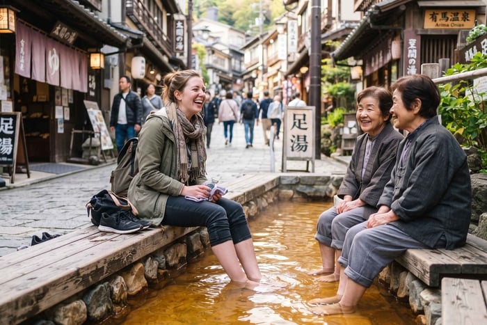 Kobe: Tagestour mit Ausblick vom Mt. Rokko und Arima Onsen