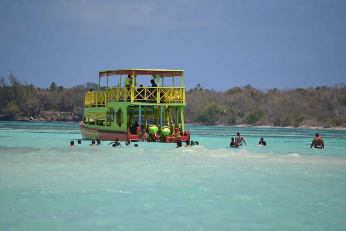 Tobago : Tour en bateau à fond de verre sur le récif de Buccoo