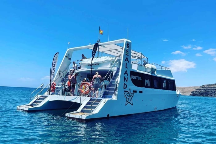 Zuidoost Fuerteventura: Boottocht met Lunch en Drankjes