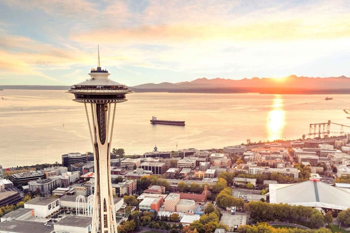 Viagem de um dia a Seattle com serviço de busca no hotel
