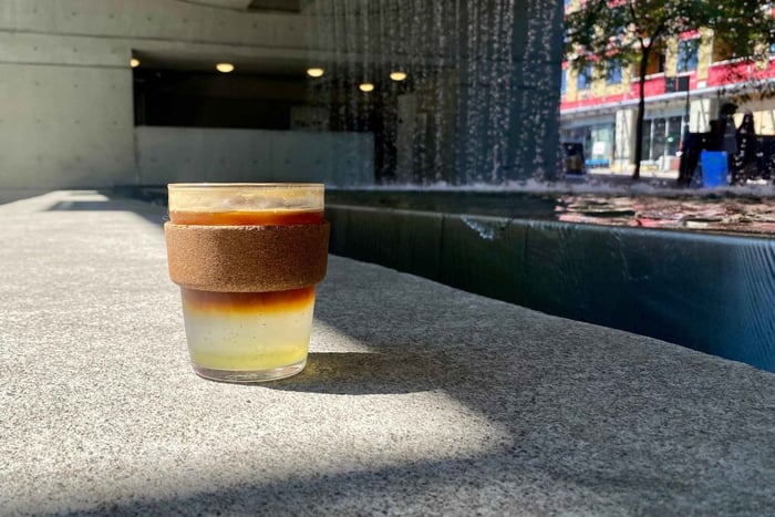 Tour do café em litoral de Kitsilano e café