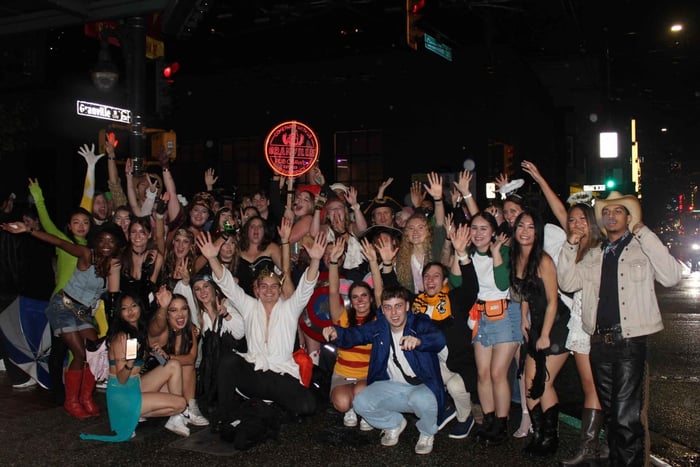 West Coast Party Crawl - Route B