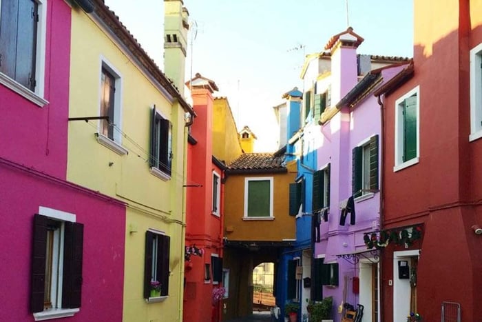 Guidad tur på ön Burano