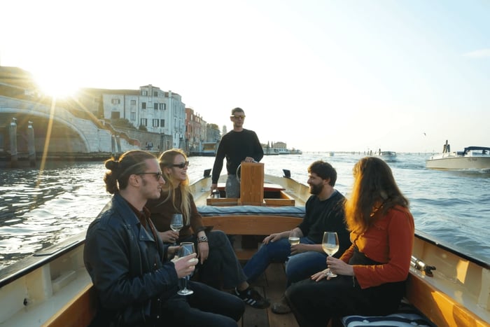 Lagoon Boat Tour at Golden Hour (Gibigiana)