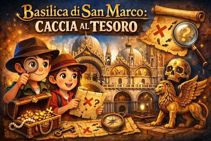 St Mark's Basilica: Treasure Hunt with Skip the Line Access
