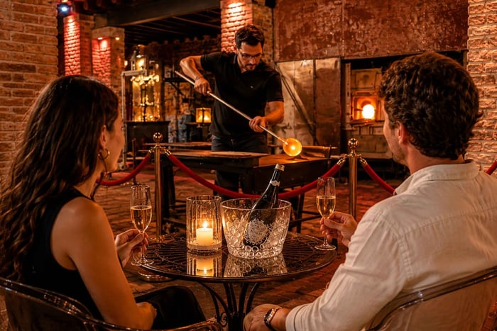 The Glass Cathedral Murano-Glassblowing/Prosecco Experience