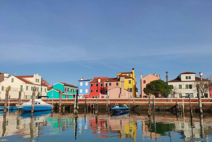 Tocht naar Pellestrina in een typische laguneboot vanuit Chioggia
