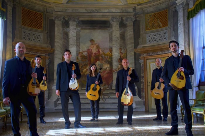 Venice: concert byI MandolinVenice Quartet in St. George's Church.