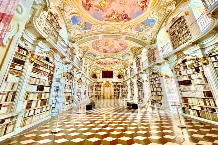 Admont Abbey - Library and Hallstatt Day Guided Trip
