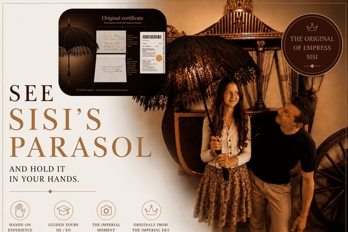 Wien: Interaktivt historisk museum og Sisis originale parasol