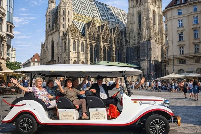 Sightseeing Tour in a Classic Style Car 10 Seats