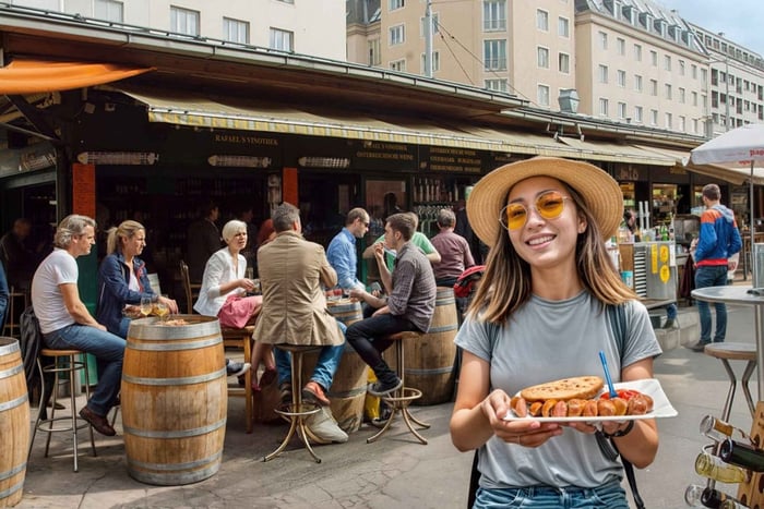 Vienna: Private Markets Gourmet Tour, Local Tastes & Drinks