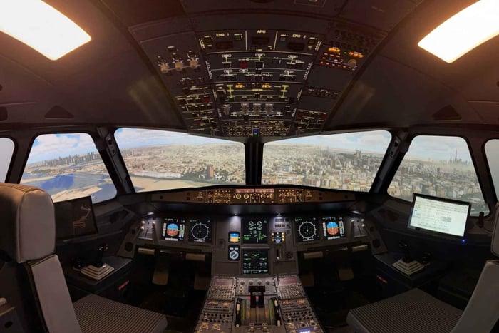 Vienne‑Schwechat : simulateur d'Airbus‑A320 – expérience de vol réaliste