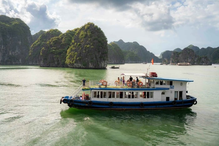 Cat Ba/Ha Noi: escursione in barca di un'intera giornata a Lan Ha e Monkey Island