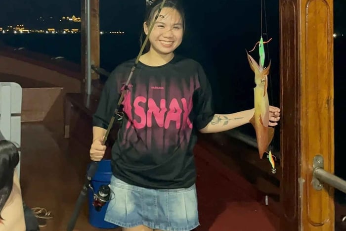Pesca e cozinha: pesca de lulas à noite em Nha Trang e churrasco de frutos do mar