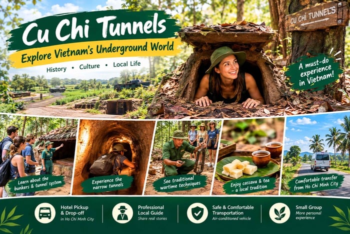Cu Chi Tunnels : Explore Vietnam’s Underground World
