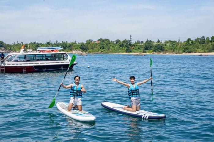 Da Nang : aventure aquatique sur la péninsule de Son Tra avec plateau de fruits