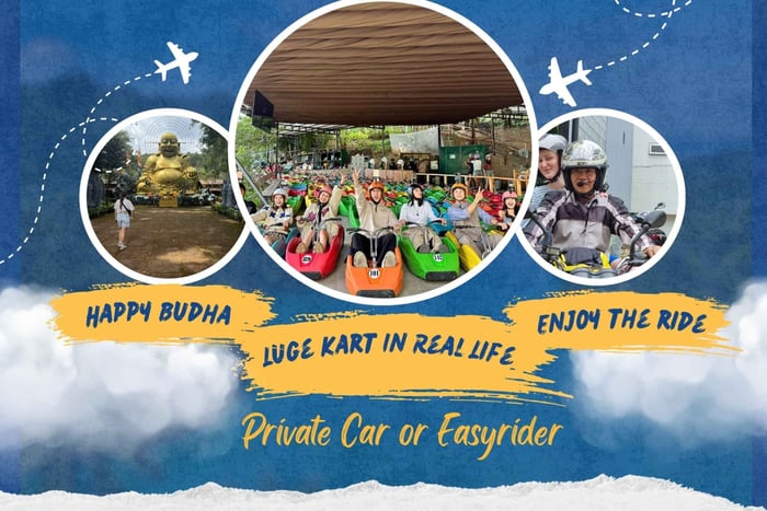 Dalat Luge Kart & ländliches Leben auf dem Land