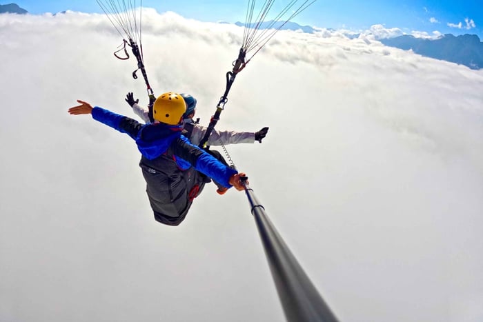 Fly Sapa: Highest Paragliding Flight with Pick-up & Dropoff