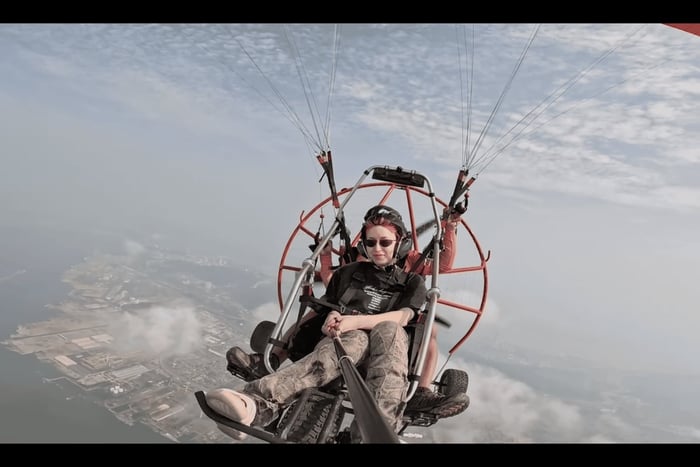 Halong Sky Tour: Powered Paragliding