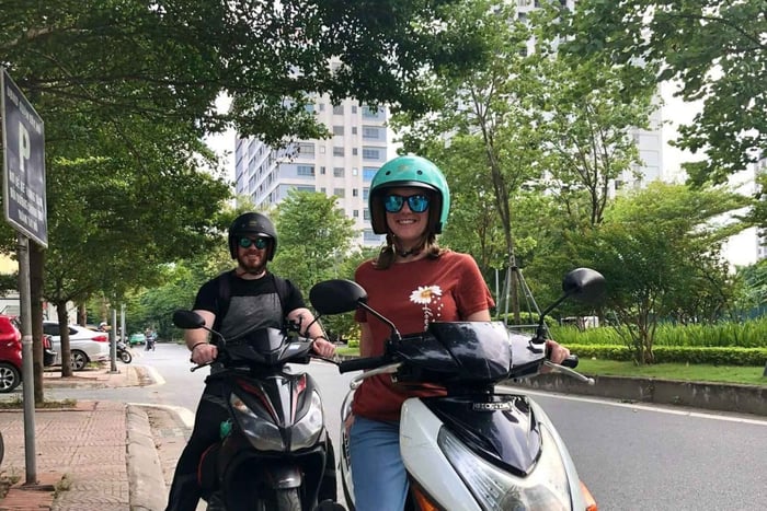 Hanoï : apprenez à conduire une moto et à affronter la circulation