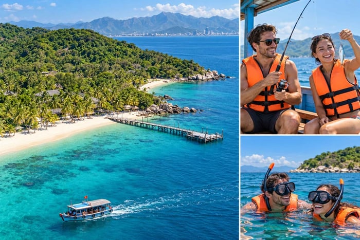 Nha Trang: Fishing & Snorkeling Boat Tour with Lunch