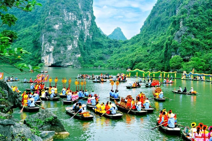 Ninh Binh: Hoa Lu, Trang An, Mua-grotten, Bich Dong-tur