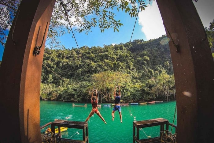 Phong Nha/Dong Hoi: Zipline Dark Cave & Phong Nha Cave Trip