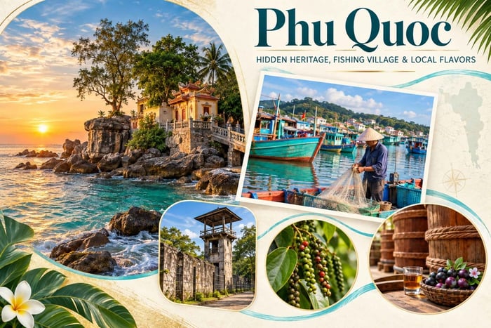 Phu Quoc: Verstecktes Erbe, Fischerdorf & lokale Spezialitäten