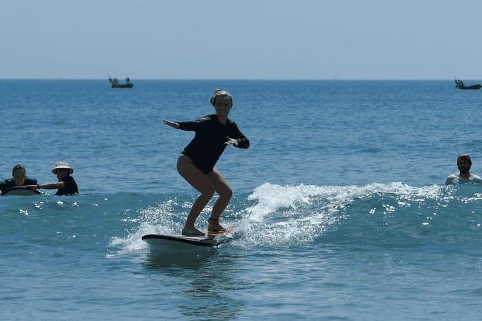Cours collectifs Pro Surf à Da Nang Vietnam