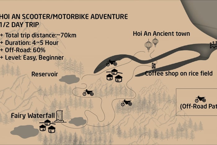 Hoi An: Off-Road Motorbike Adventure with Waterfall