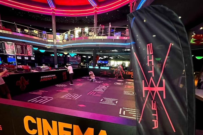 Ateitis Arena de realidad virtual multijugador de libre movimiento