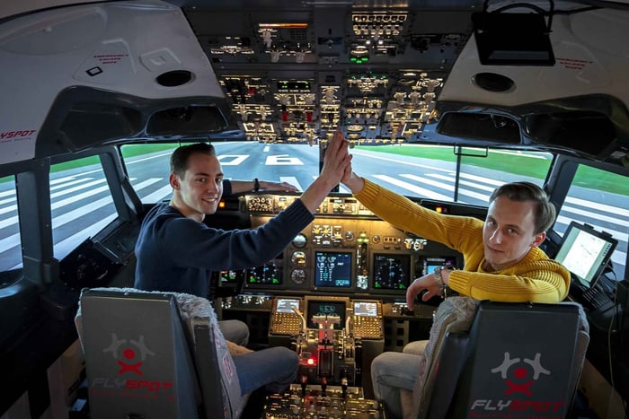 Boeing 737-800 flysimulatoropplevelse på Flyspot