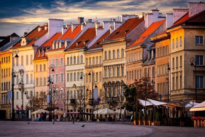 Warszawa: Guidad rundvandring i Gamla stan (franska)