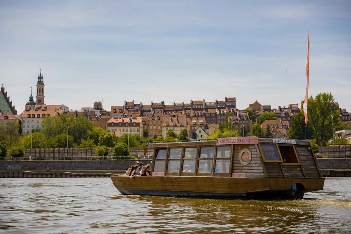 Warschau: wandeltour door de oude stad met rivierrondvaart op de Wisła
